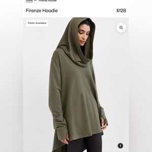 Firenze Olive Green Hoodie by Marcella